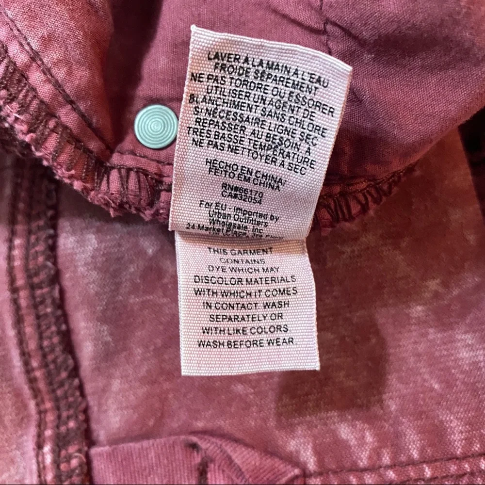 Free People Cropped Corduroy Pants